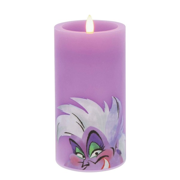 Bougie LED violette Ursula - Disney Home Frangrance Collection