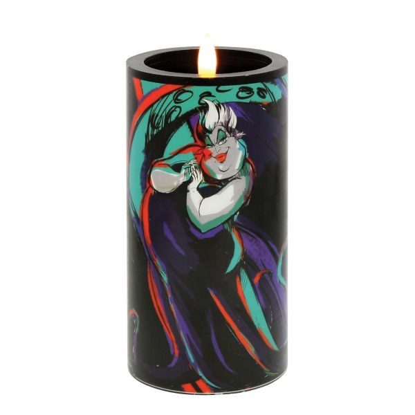 Bougie LED noire Ursula - Disney Home Frangrance Collection