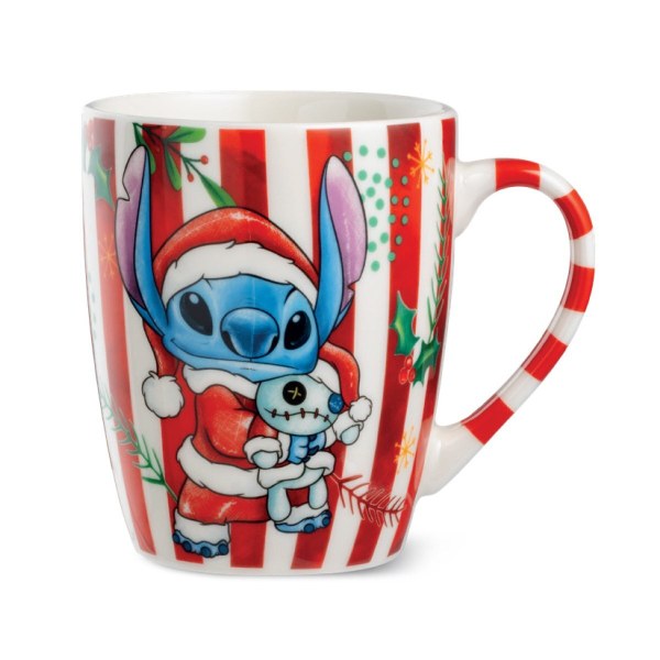 Mug Stitch Noël Rouge 450ml - Egan Disney Home