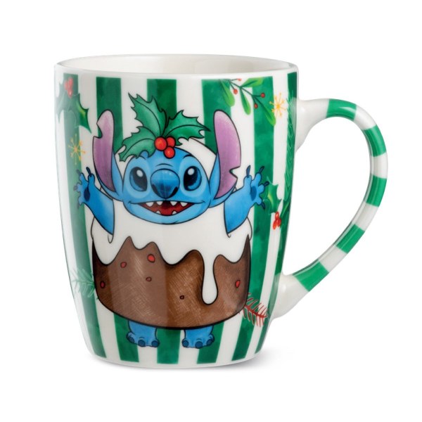 Mug Stitch vert Noël 450ml - Egan Disney Home