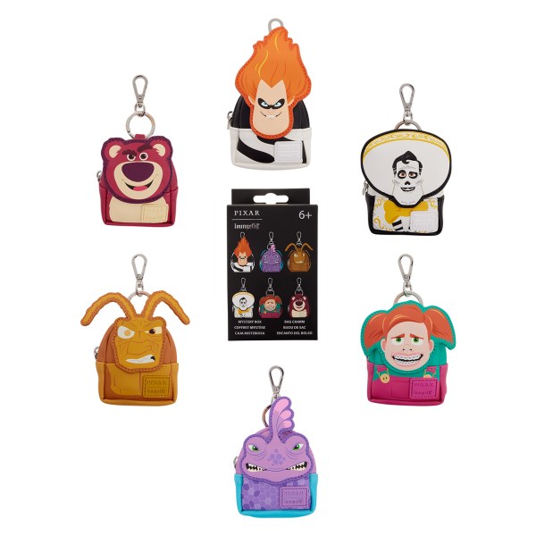 Porte-clés Charm Mini Sac à Dos Mystère Rivals - Disney Pixar Loungefly