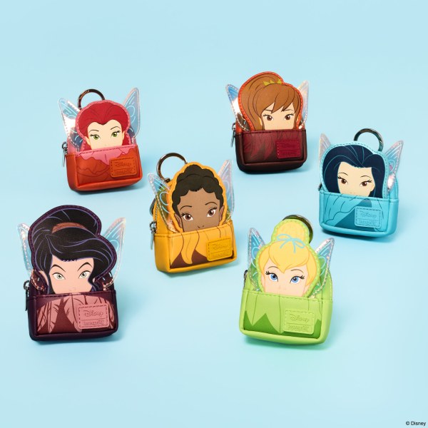 Porte-clés Mini Sac à Dos Mystère Fées - Disney Loungefly Clochette