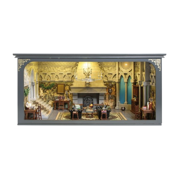 Harry Potter - Salle commune de Serpentard avec vue