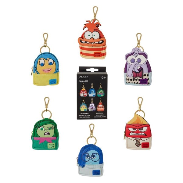Porte-clés mini sac à dos mystère Vice-Versa 2 - Disney Pixar Loungefly
