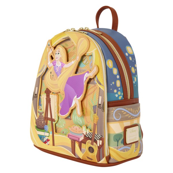Mini Sac à Dos Raiponce peinture - Disney Loungefly