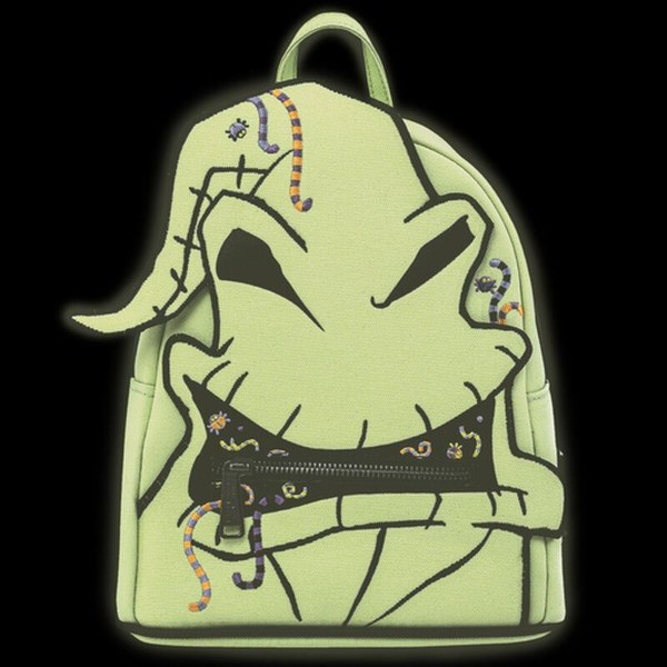 L'Étrange Noël de Monsieur Jack – Mini sac à dos Loungefly Oogie Boogie phosphorescent