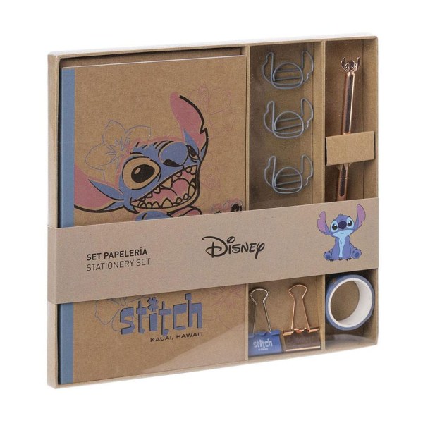 Ensemble de Papeterie 5 Pièces - Lilo & Stitch