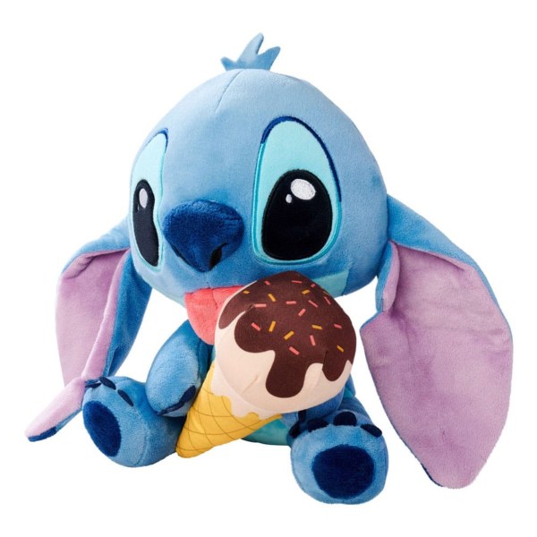 Peluche Stitch avec Glace 25 cm - Lilo & Stitch