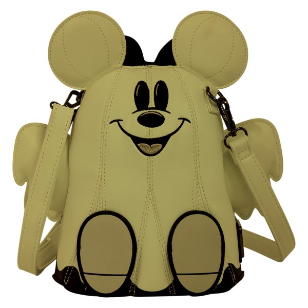Sac à Bandoulière Mickey & Minnie fantômes phosphorescent - Disney Loungefly