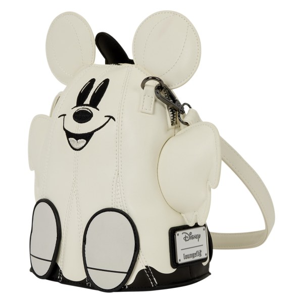 Sac à Bandoulière Mickey & Minnie fantômes phosphorescent - Disney Loungefly