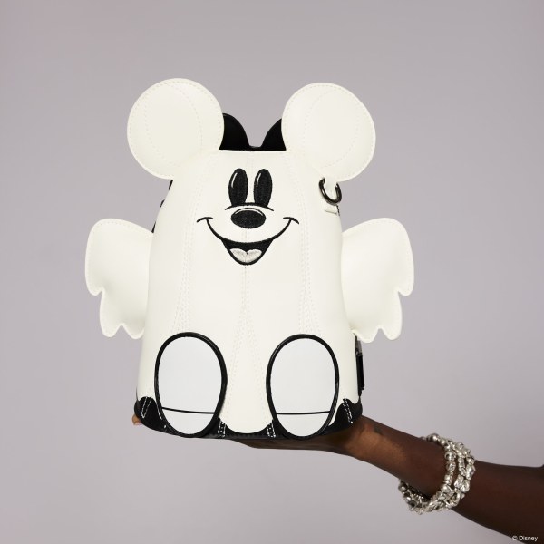Sac à Bandoulière Mickey & Minnie fantômes phosphorescent - Disney Loungefly