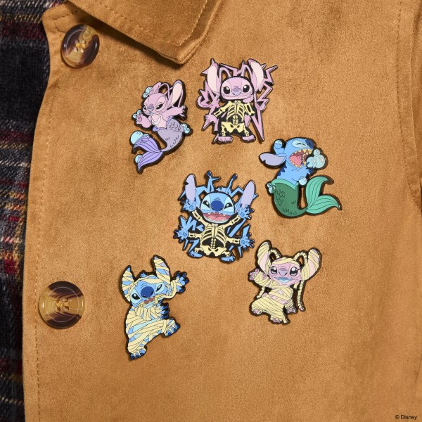 Pin's Boîte Mystère Costumes Halloween Stitch & Angel - Disney Loungefly