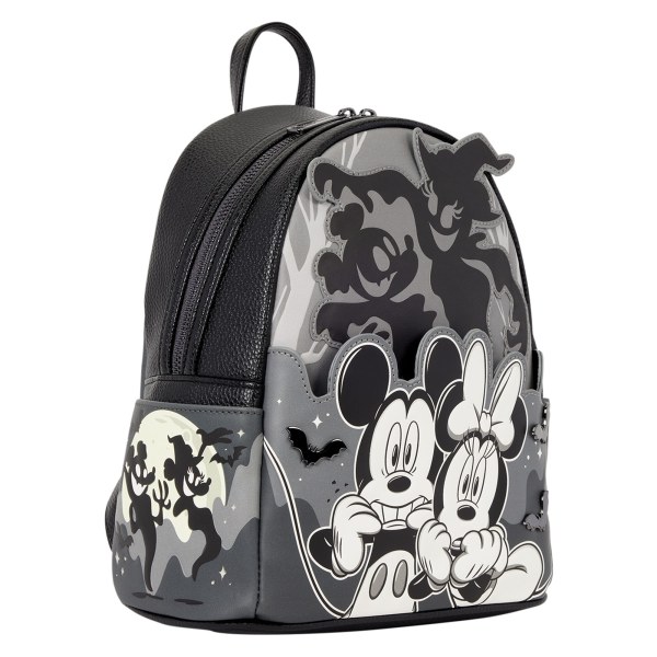 Mini sac à dos lumineux Mickey et Minnie Fantômes – Disney Loungefly