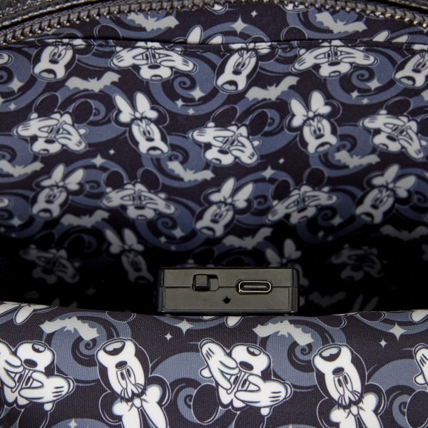 Mini sac à dos lumineux Mickey et Minnie Fantômes – Disney Loungefly