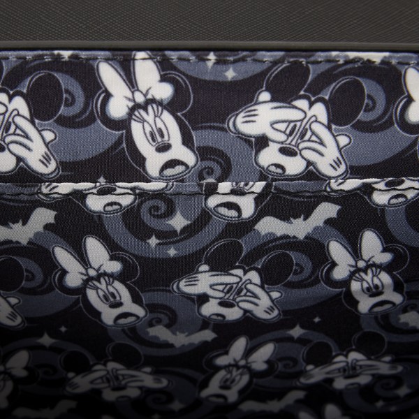 Sac Bandoulière Mickey & Minnie Toile d'Araignée et Chauves-souris - Disney Loungefly
