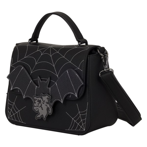 Sac Bandoulière Mickey & Minnie Toile d'Araignée et Chauves-souris - Disney Loungefly
