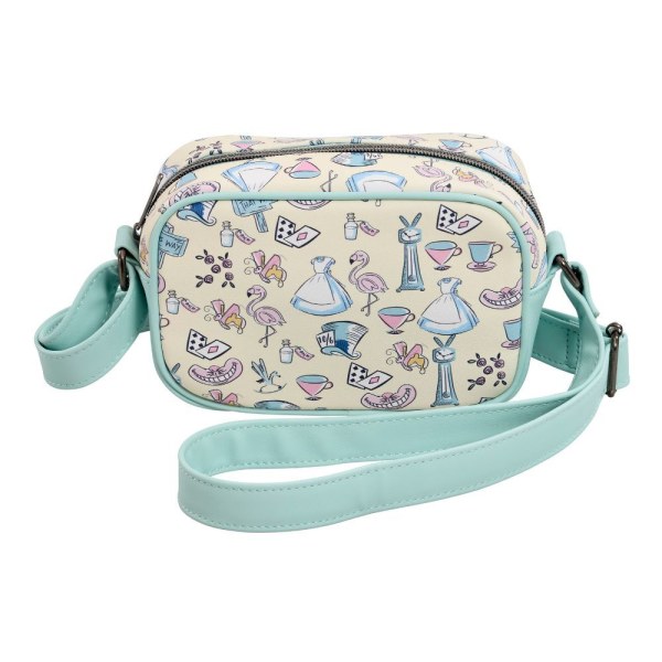 Sac à bandoulière Alice au pays des merveilles Floral Scene - Disney Loungefly