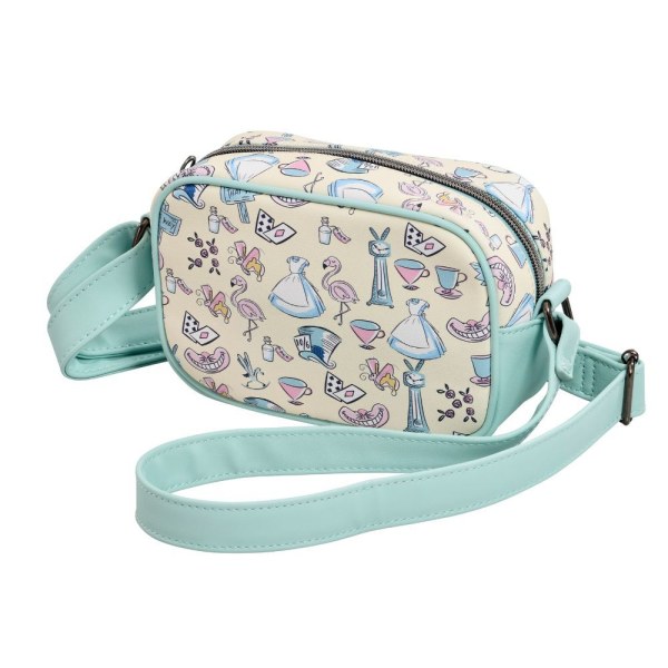 Sac à bandoulière Alice au pays des merveilles Floral Scene - Disney Loungefly