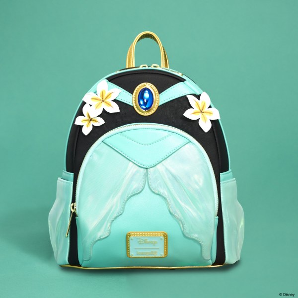 Mini Sac à Dos Cosplay Princesse Jasmine avec Charm Lampe - Disney Loungefly Aladdin