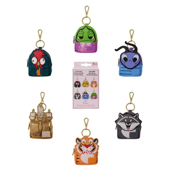 Porte-clés Mini Sac à Dos Mystère des Acolytes des Princesses - Disney Loungefly
