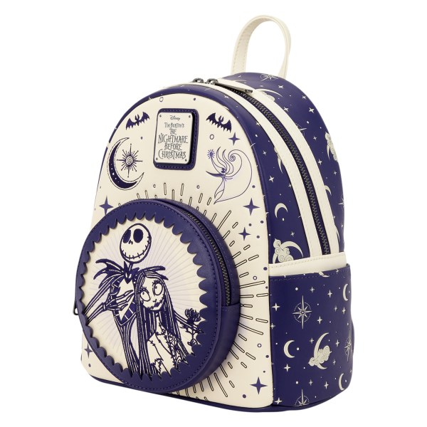 Mini Sac à Dos Jack & Sally Ciel Nocturne - Disney Loungefly