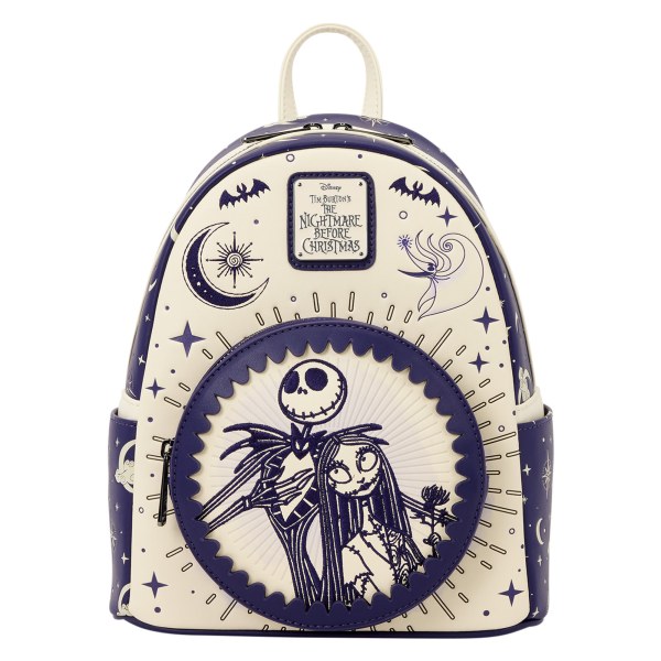 Mini Sac à Dos Jack & Sally Ciel Nocturne - Disney Loungefly
