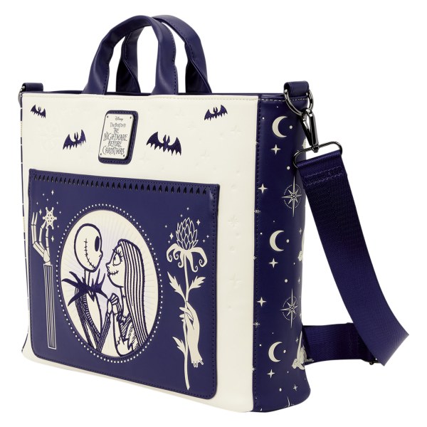 Sac à Dos Convertible sac Tote Jack & Sally Ciel Nocturne - Disney Loungefly