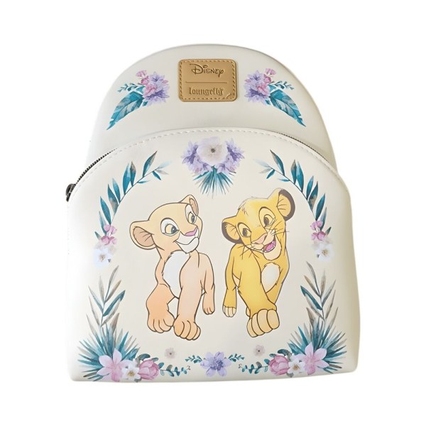 Sac à dos Loungefly Disney Le Roi Lion Simba et Nala Floral 26cm