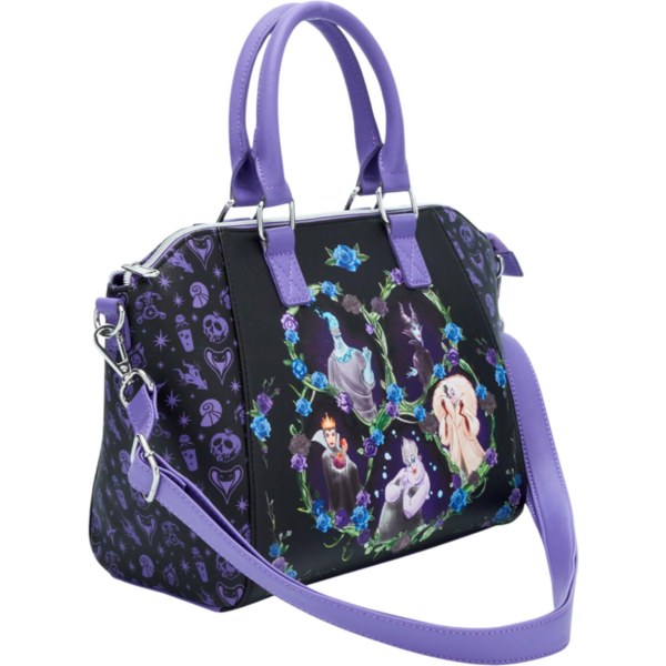 Sac à main Loungefly Disney Villains Floral Icons