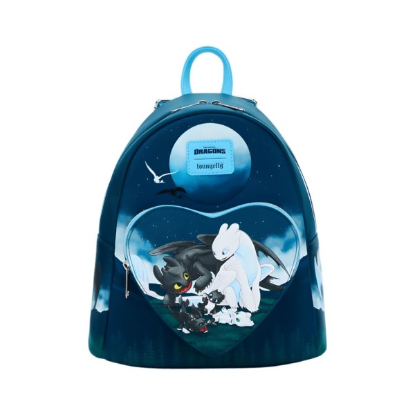 Sac à dos Loungefly How to Train Your Dragon Toothless And Light Fury Scene Collection 26cm