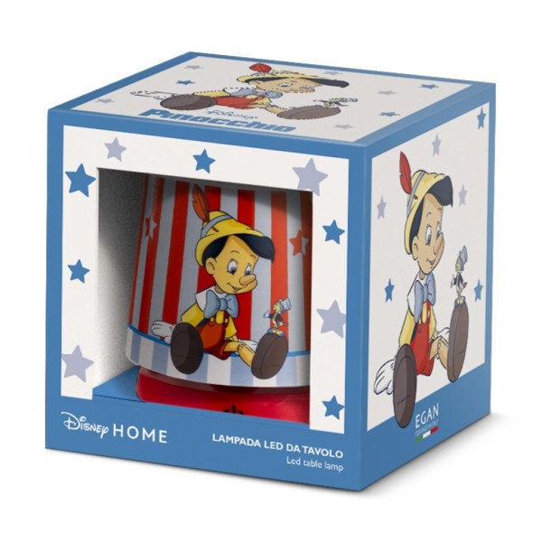 PINOCCHIO - Lampe de Bureau LED Rechargeable - 11cm - DISNEY