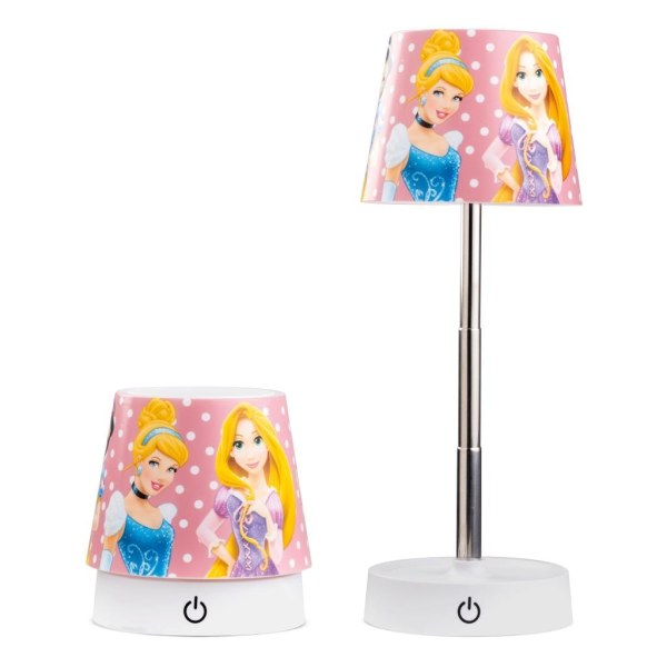 PRINCESSES DISNEY - Lampe de Bureau LED Rechargeable - 11cm
