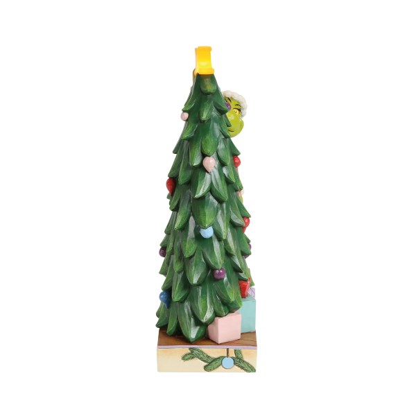 GRINCHON TIRE L'ÉTOILE DU SAPIN LUMINEUX LED