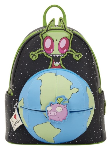 Mini Sac à Dos Invader Zim Brillant - Loungefly Nickelodeon