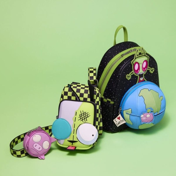 Mini Sac à Dos Invader Zim Brillant - Loungefly Nickelodeon