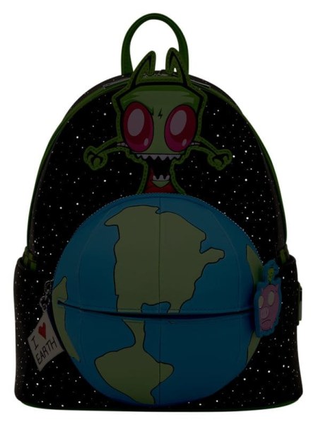 Mini Sac à Dos Invader Zim Brillant - Loungefly Nickelodeon