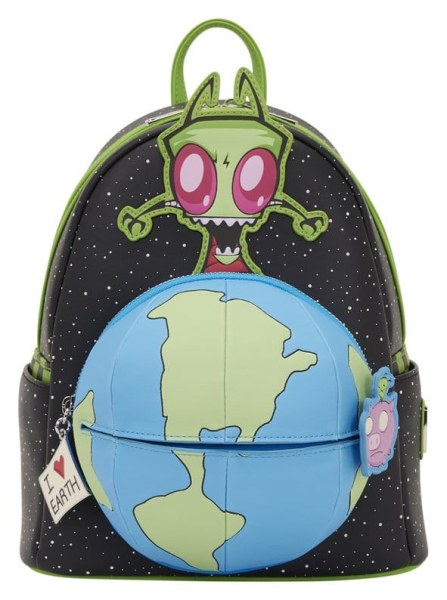 Mini Sac à Dos Invader Zim Brillant - Loungefly Nickelodeon