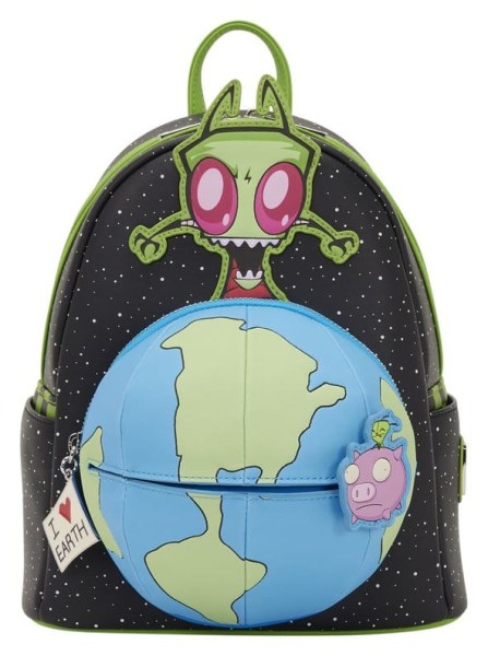 Mini Sac à Dos Invader Zim Brillant - Loungefly Nickelodeon