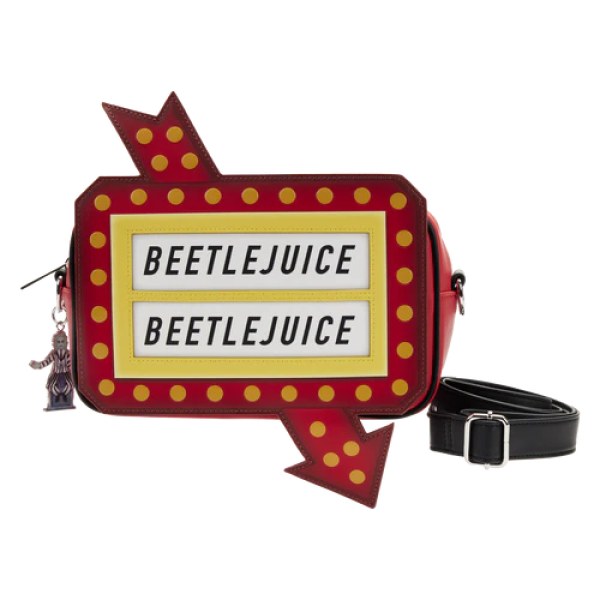 Sac Bandoulière Graveyard sign -Loungefly Beetlejuice 