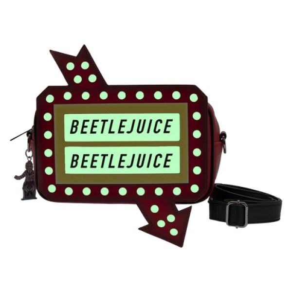 Sac Bandoulière Graveyard sign -Loungefly Beetlejuice 