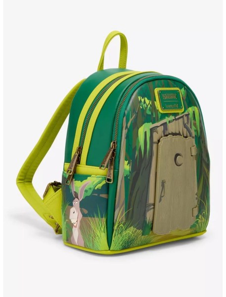 SHREK - Shrek & Donkey Swamp Door - Sac à dos LoungeFly Exclusive
