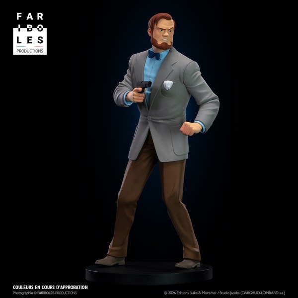 BLAKE ET MORTIMER - PHILIP MORTIMER Échelle 1/8 - Fariboles - Édition limitée