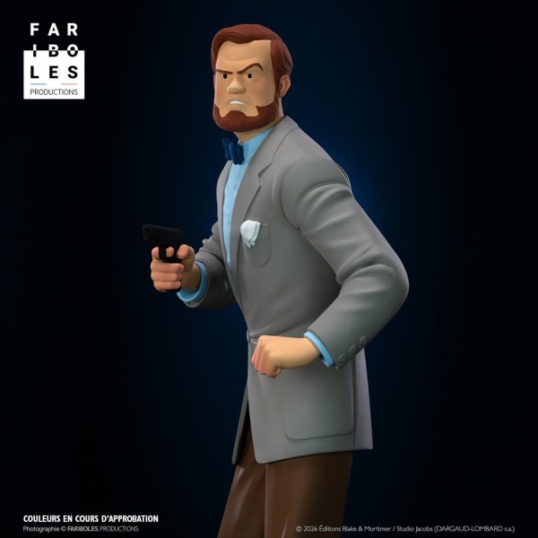 BLAKE ET MORTIMER - PHILIP MORTIMER Échelle 1/8 - Fariboles - Édition limitée