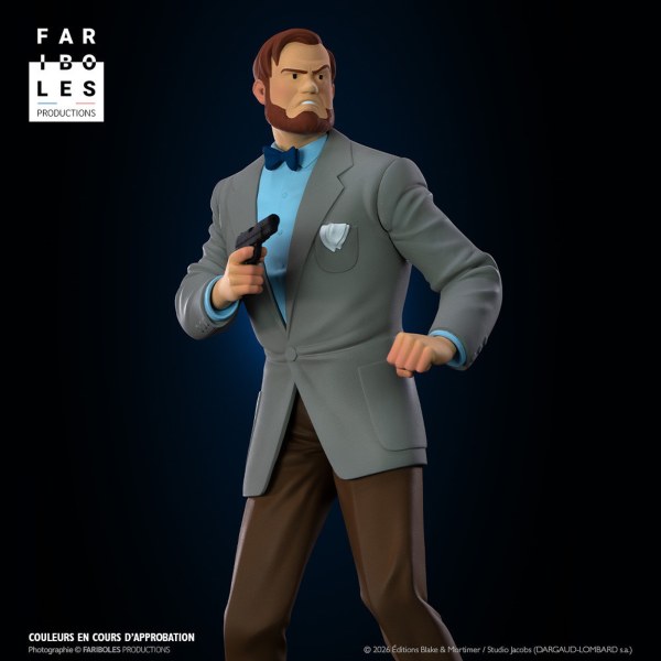 BLAKE ET MORTIMER - PHILIP MORTIMER Échelle 1/8 - Fariboles - Édition limitée