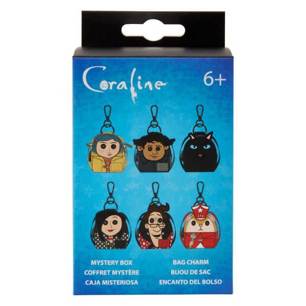 Porte-clés Mini Sac à Dos Mystère - Loungefly Coraline