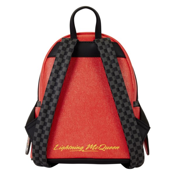 Mini Sac à Dos Lumineux Métallisé Lightning McQueen - Disney Pixar Loungefly Cars 20e Anniversaire
