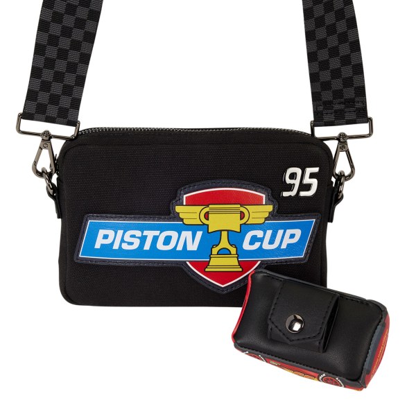 Sac Bandoulière Piston Cup - Disney Pixar Loungefly Cars 20e Anniversaire