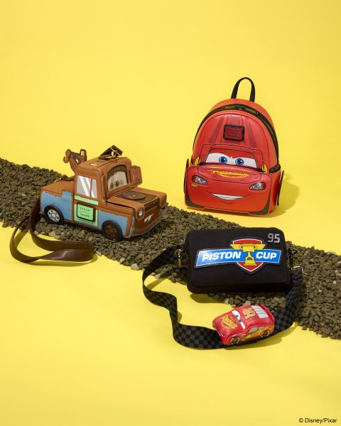 Sac Bandoulière Piston Cup - Disney Pixar Loungefly Cars 20e Anniversaire