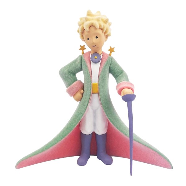 FIGURINE FLOQUEE LE PETIT PRINCE  (WINDOW BOX) (x 6)