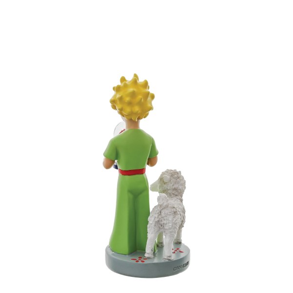 FIGURINE LE PETIT PRINCE 12 CM ROSE ET MOUTON